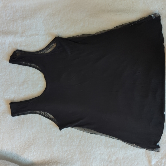 Bead Embellished Tank Size Large - Picture 4 of 6